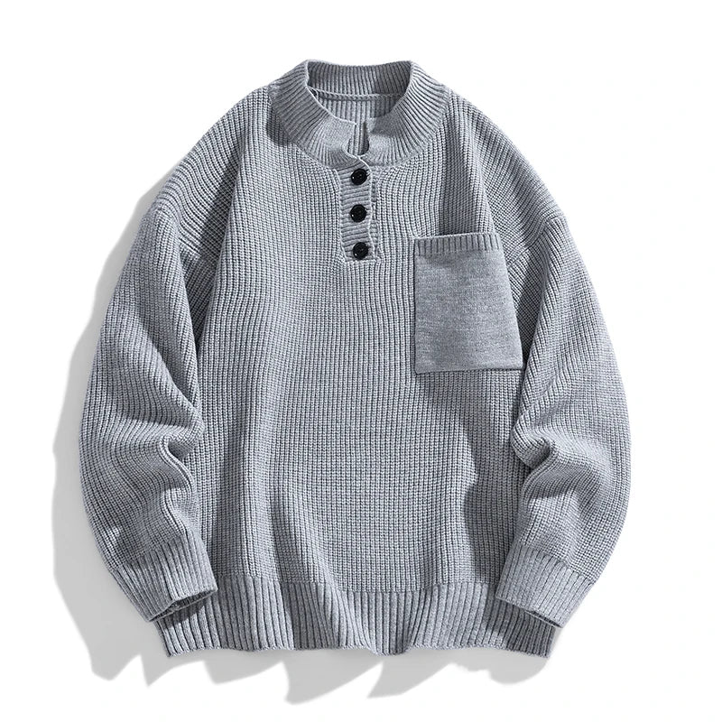 Men's Lightweight Crew Neck Sweater - VibreMode