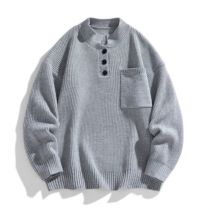 Men's Lightweight Crew Neck Sweater - VibreMode