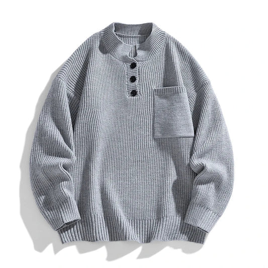 Men's Lightweight Crew Neck Sweater - VibreMode