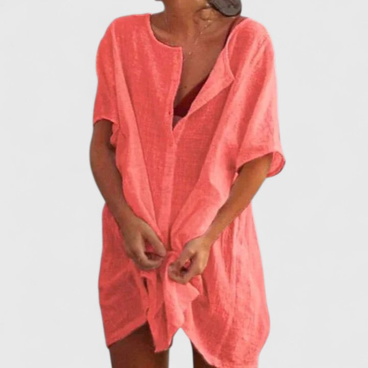 Relaxed Fit Beach Cover Up Short Pants