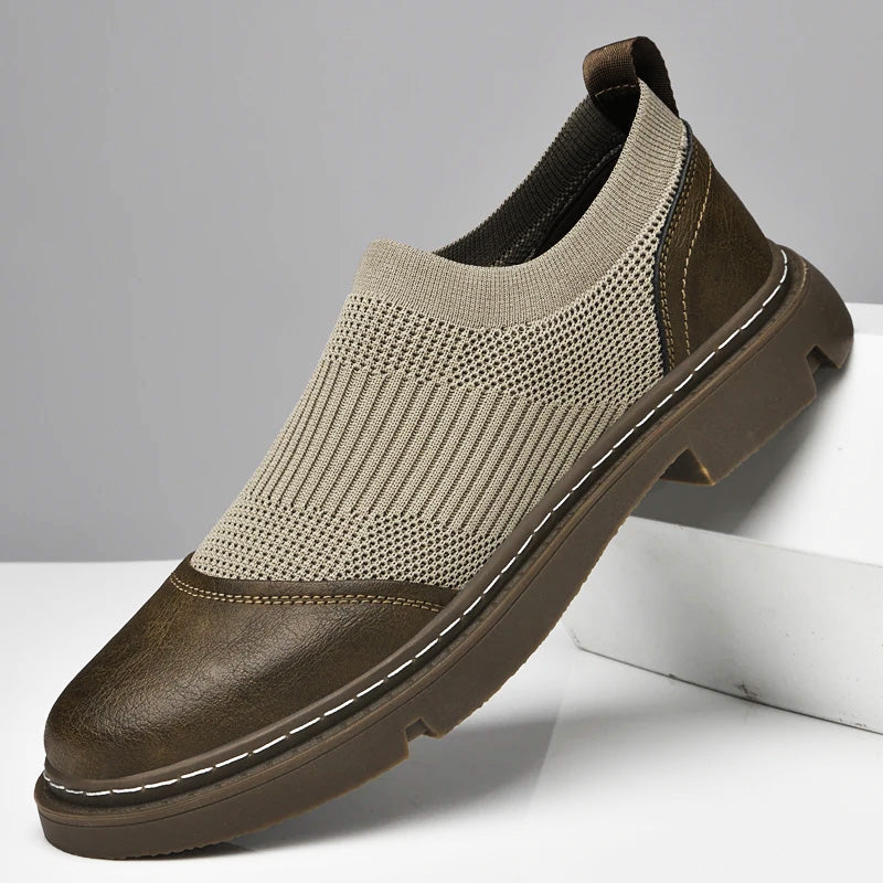 Premium Breathable Leather Sneakers