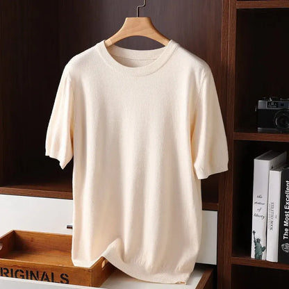 Men's Round Neck T-Shirt Everyday Wear - VibreMode