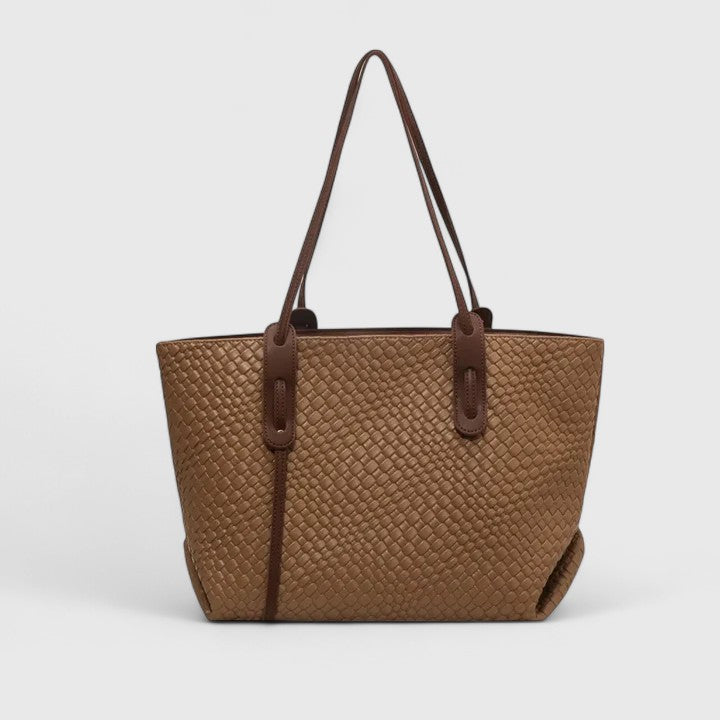 Timeless Natural Fiber Shopping Bag