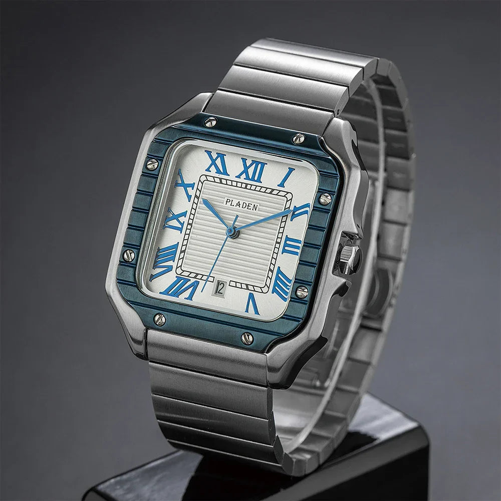 Elegant Leather Strap Watch