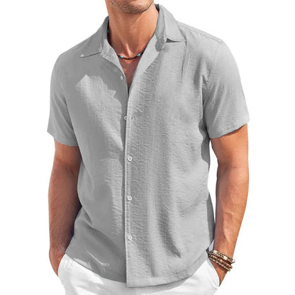 Men's Half Sleeve Cotton Shirt