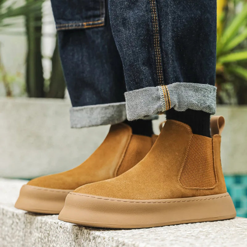 Marco Men's Suede Chelsea Boot