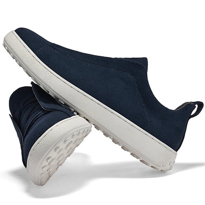 Lusano Men's Suede Sneakers Brown