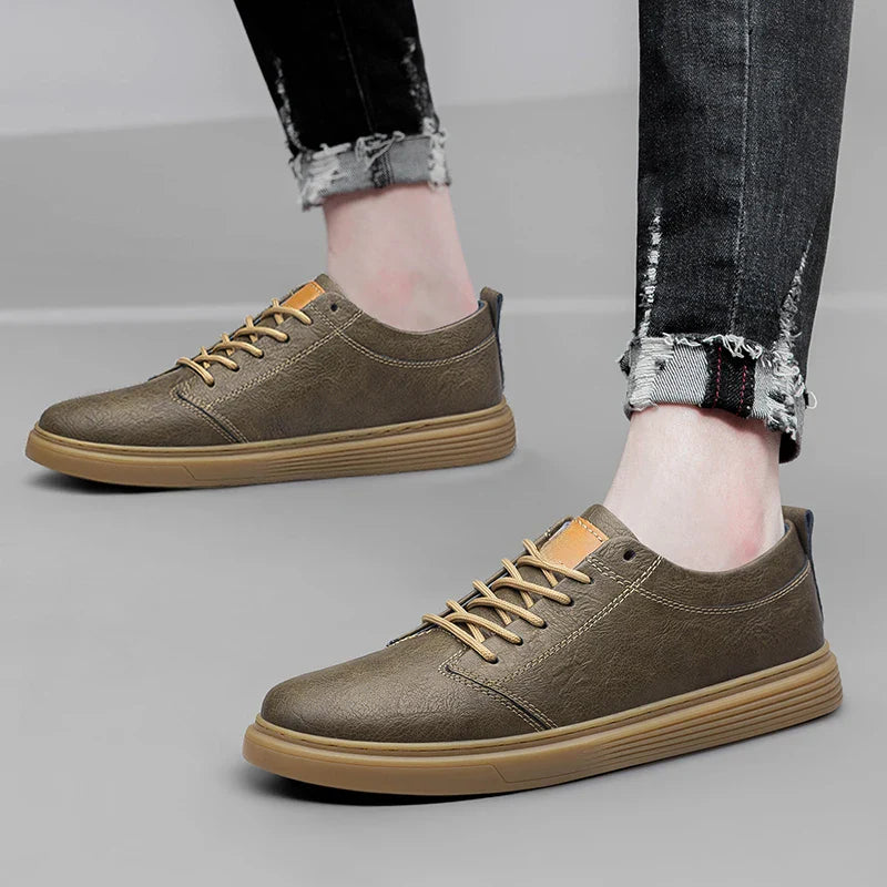 Authentic Leather Running Shoes