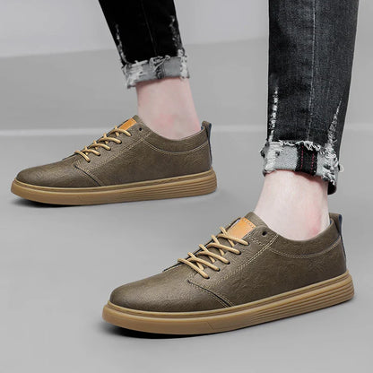 Authentic Leather Running Shoes