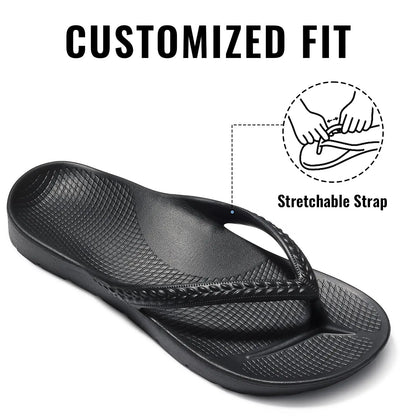 Orthopedic Slide Sandals Arch Support For Men Women - VibreMode
