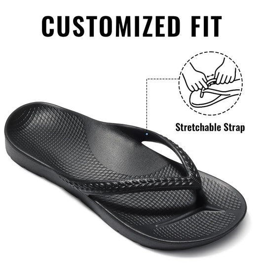Orthopedic Slide Sandals Arch Support For Men Women - VibreMode