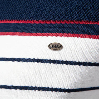 Classic Men's Horizontal Stripe Pullover