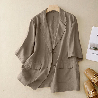 Women's Linen Summer Blazer