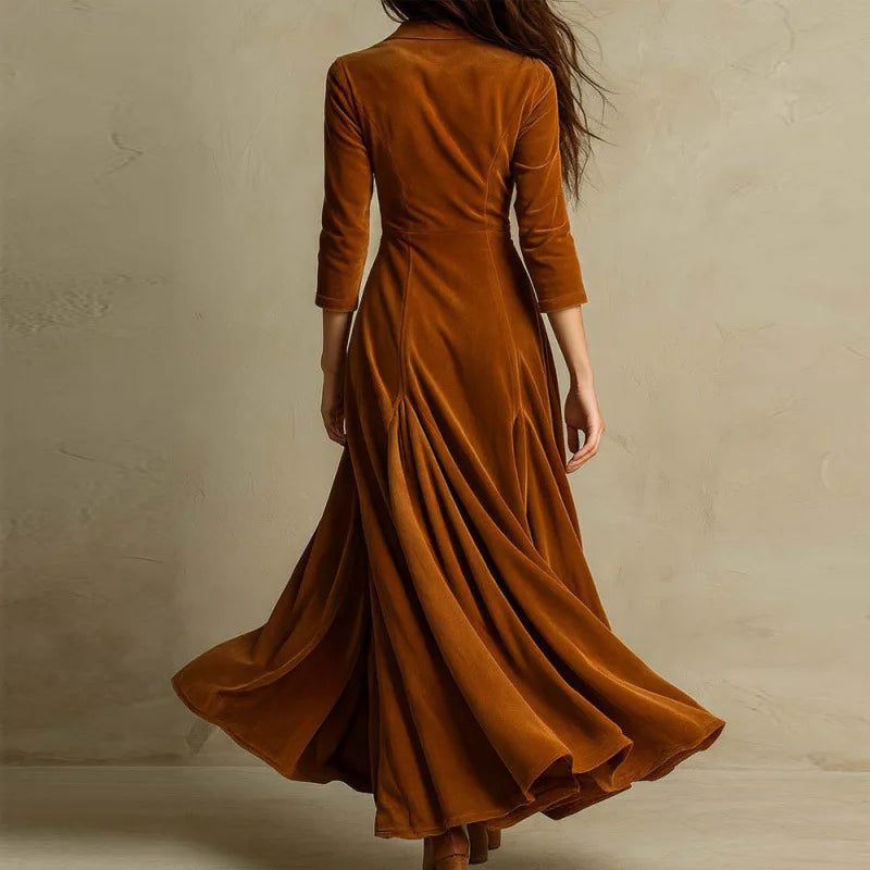 Classic Front Tie Maxi Dress