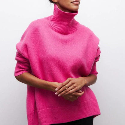 Women's Roll Neck Sweater Winter
