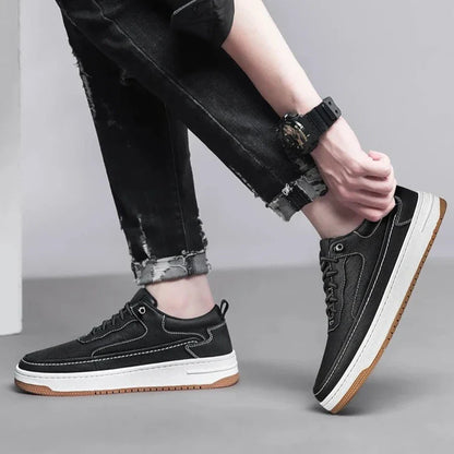 Authentic Premium Leather Trainer Shoes