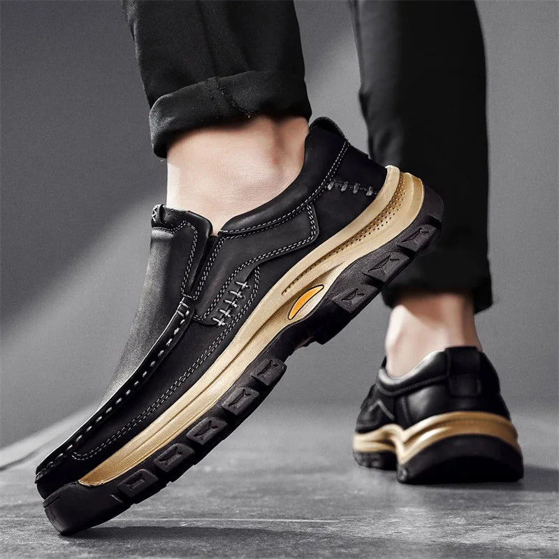 Authentic Premium Leather Slip On Shoe