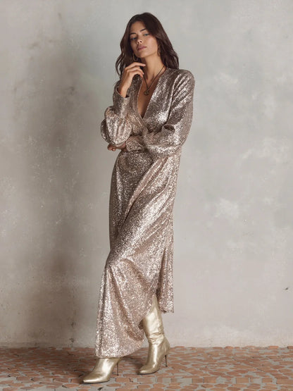 Women's Sparkly Sequin Dress