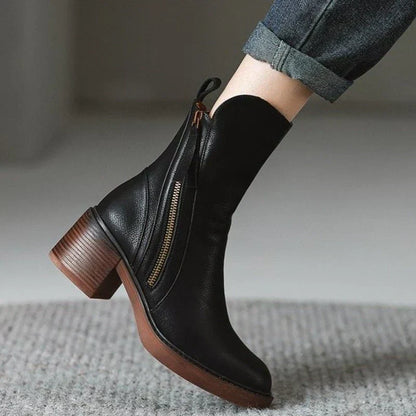 Women's Heeled Boots Structured Style