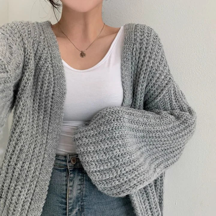 Women's Chunky Knit Cardigan