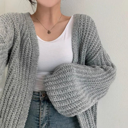 Women's Chunky Knit Cardigan