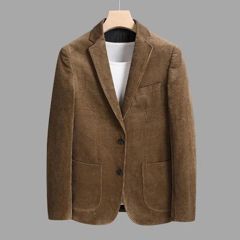 Rugged Textured Men's Blazer - VibreMode