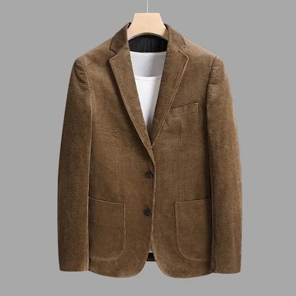 Rugged Textured Men's Blazer - VibreMode