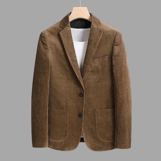 Rugged Textured Men's Blazer - VibreMode