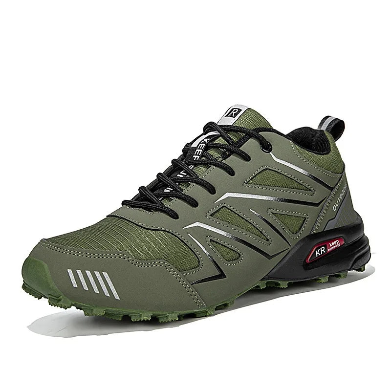 Waterproof Men's Hiking Boots Non-Slip Outdoor Trail Shoes