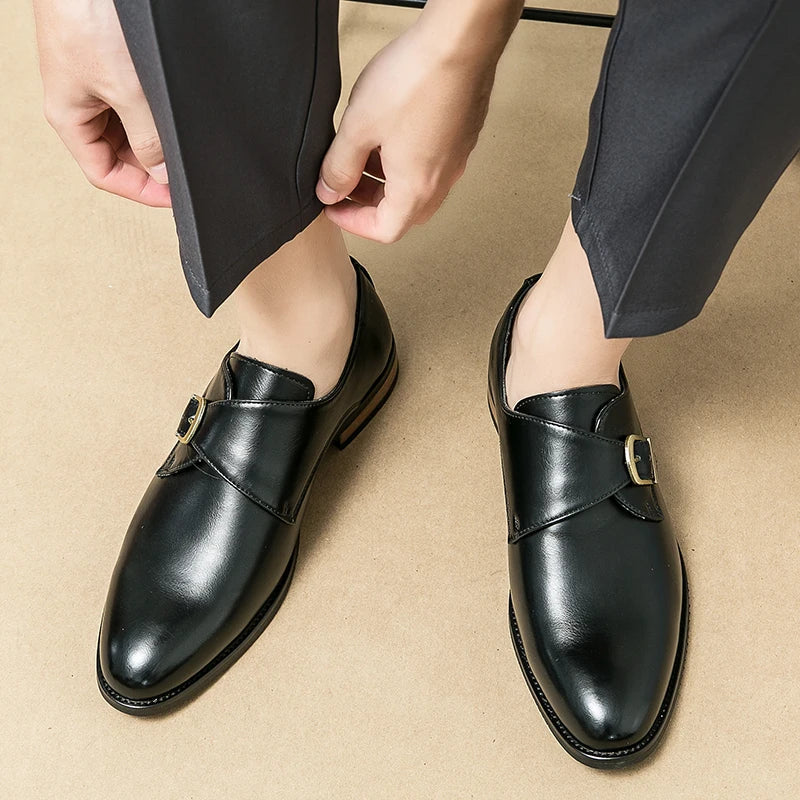 Genuine Brown Leather Shoes