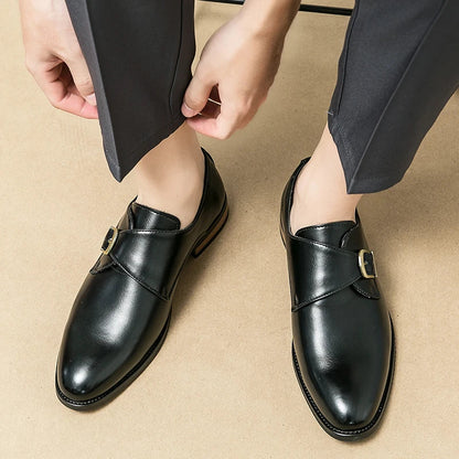 Genuine Brown Leather Shoes
