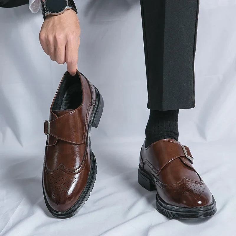 Elegant Strap Formal Shoes - VibreMode