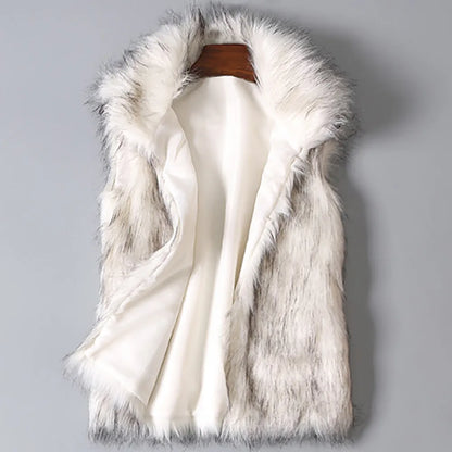 Women's Faux Fur Vest - VibreMode