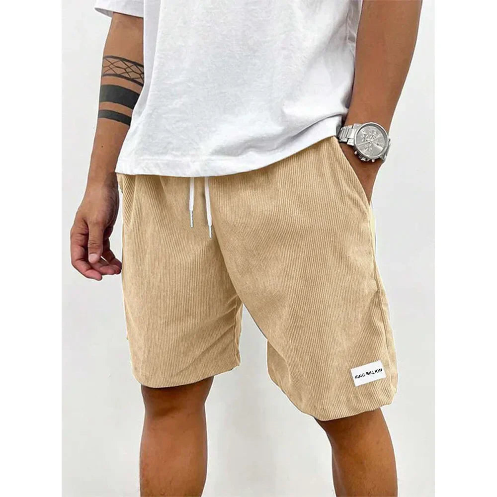 Casual Elastic Waist Shorts