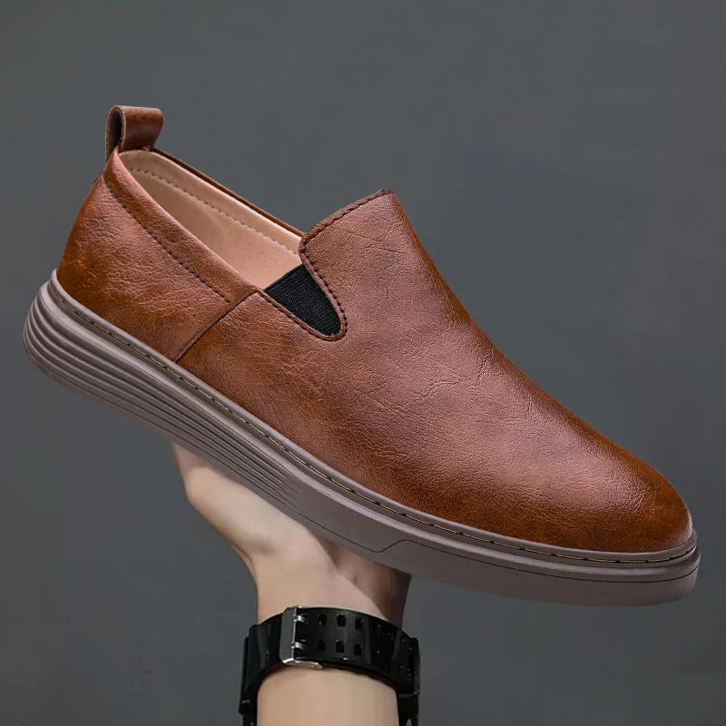 Panache Mens Leather Loafers