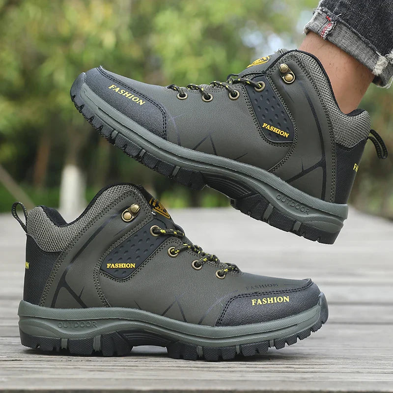 Waterproof Hiking Boots for Men Anti Slip Trail Shoes