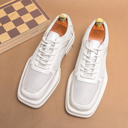 Men's Leather Derby Shoes