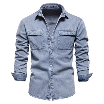 Casual Blue Jeans Shirt