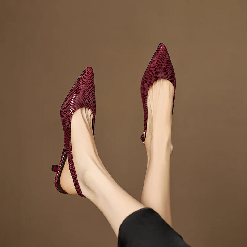 Elegant Black Heel Shoes