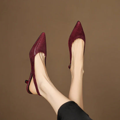 Elegant Black Heel Shoes