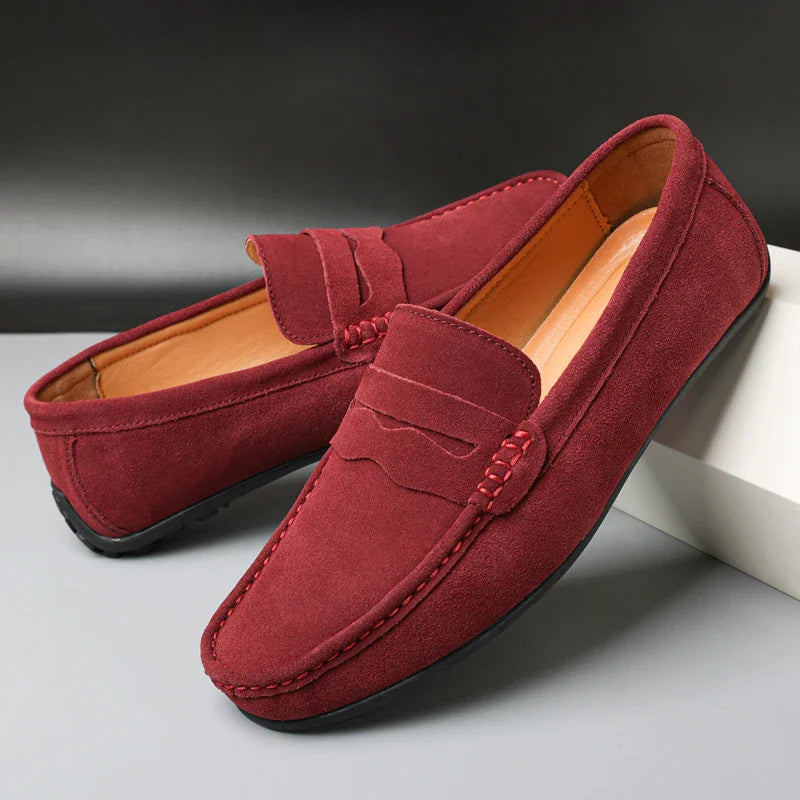 Luxury Soft Suede Slip On Shoes