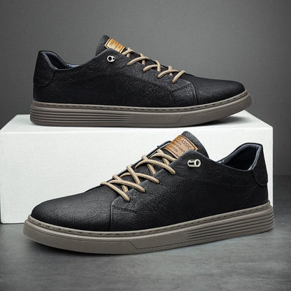 Men's Faux Leather Sneakers Milano