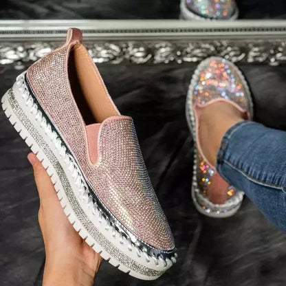 Slip On Shoes Leather Comfortable