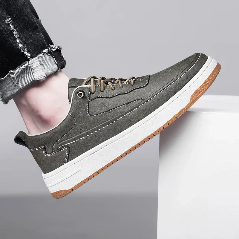 Authentic Premium Leather Trainer Shoes