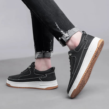 Authentic Premium Leather Trainer Shoes