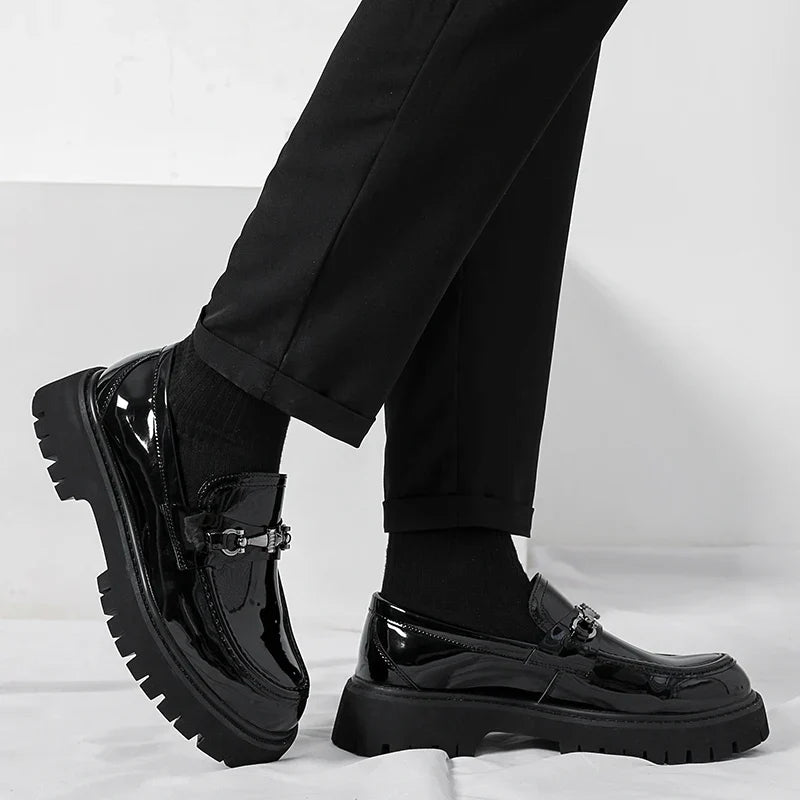 Men's Leather Dress Loafers