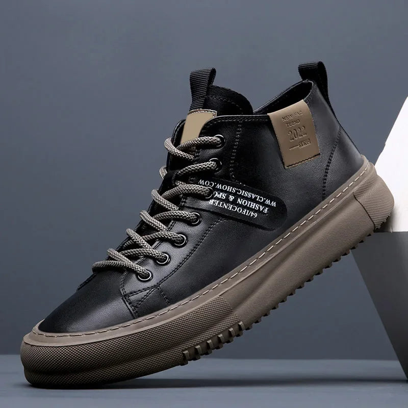 Men's Leather Sneakers
