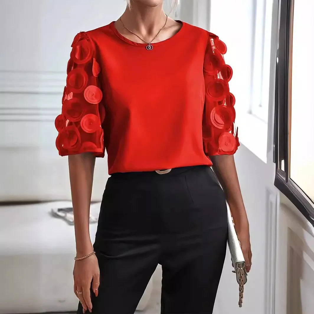 Women's Elegant Long Sleeve Blouse