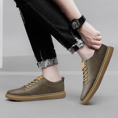 Authentic Leather Running Shoes