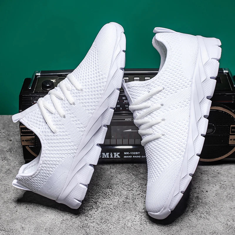 Men's Running Shoes Breathable Mesh Lightweight